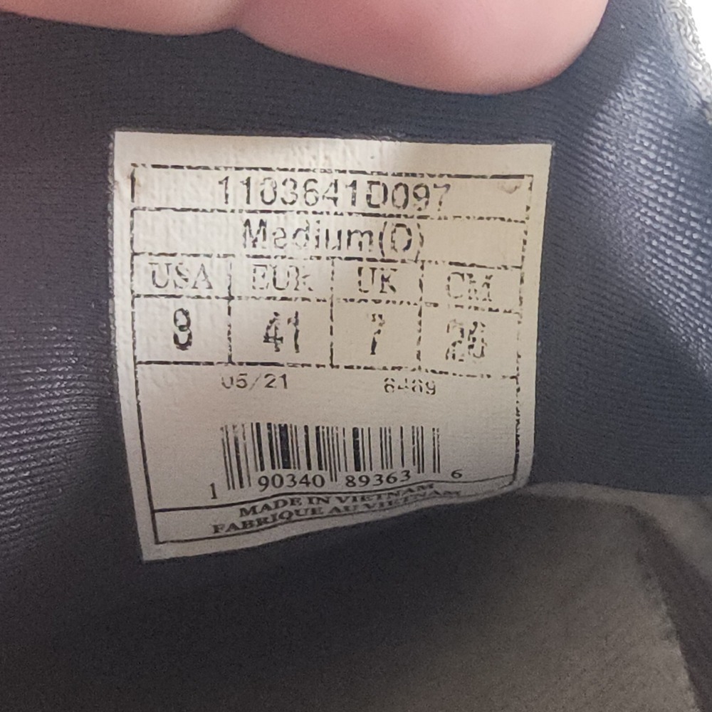 Brooks Trace 1 Athletic Road Running Shoes Men's Size 8 Gray White 1103641D097 - Picture 8 of 9